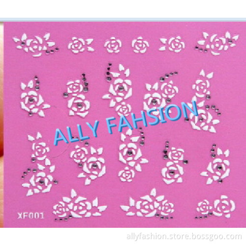 3D Nail sticker,3D nail art,nail beauty, more than 1000designs nail stickers